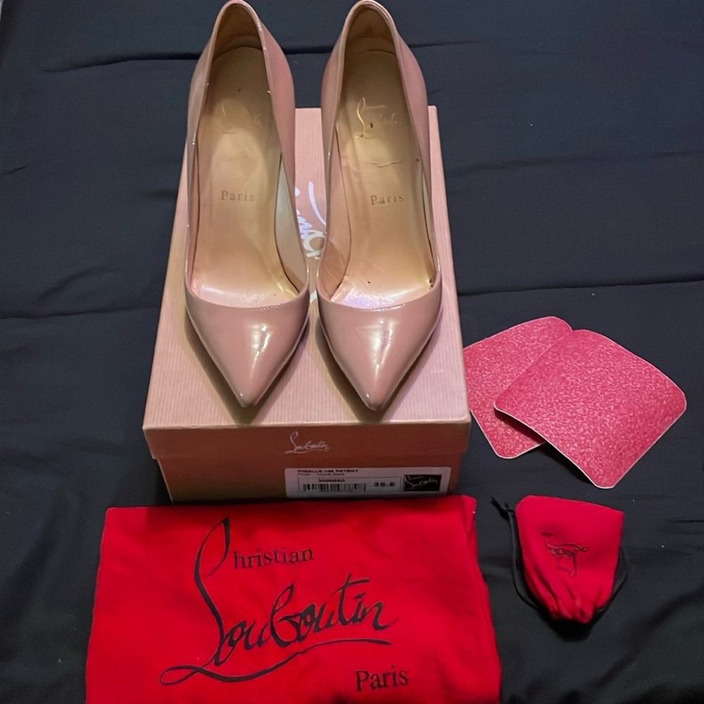 Christian Louboutin Nude heels